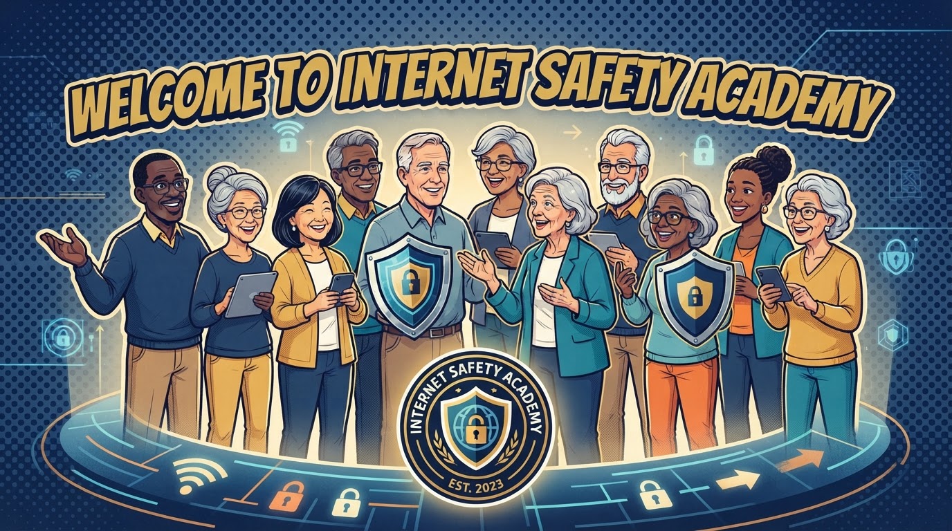 Welcome to Internet Safety Academy — seniors learning together